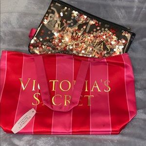 Two small bags from Victoria’s Secret